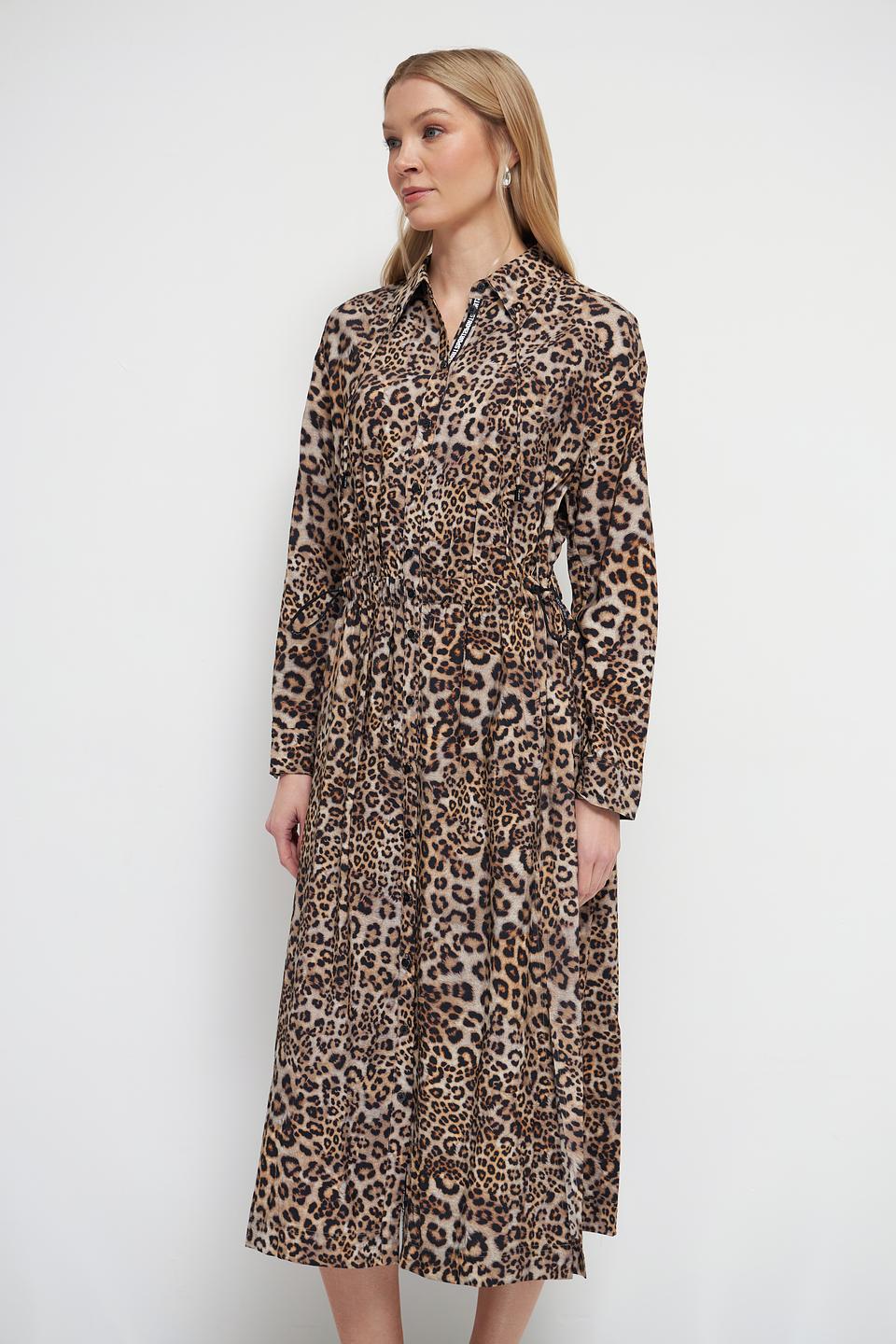 Платье Marc Cain леопардовый принт