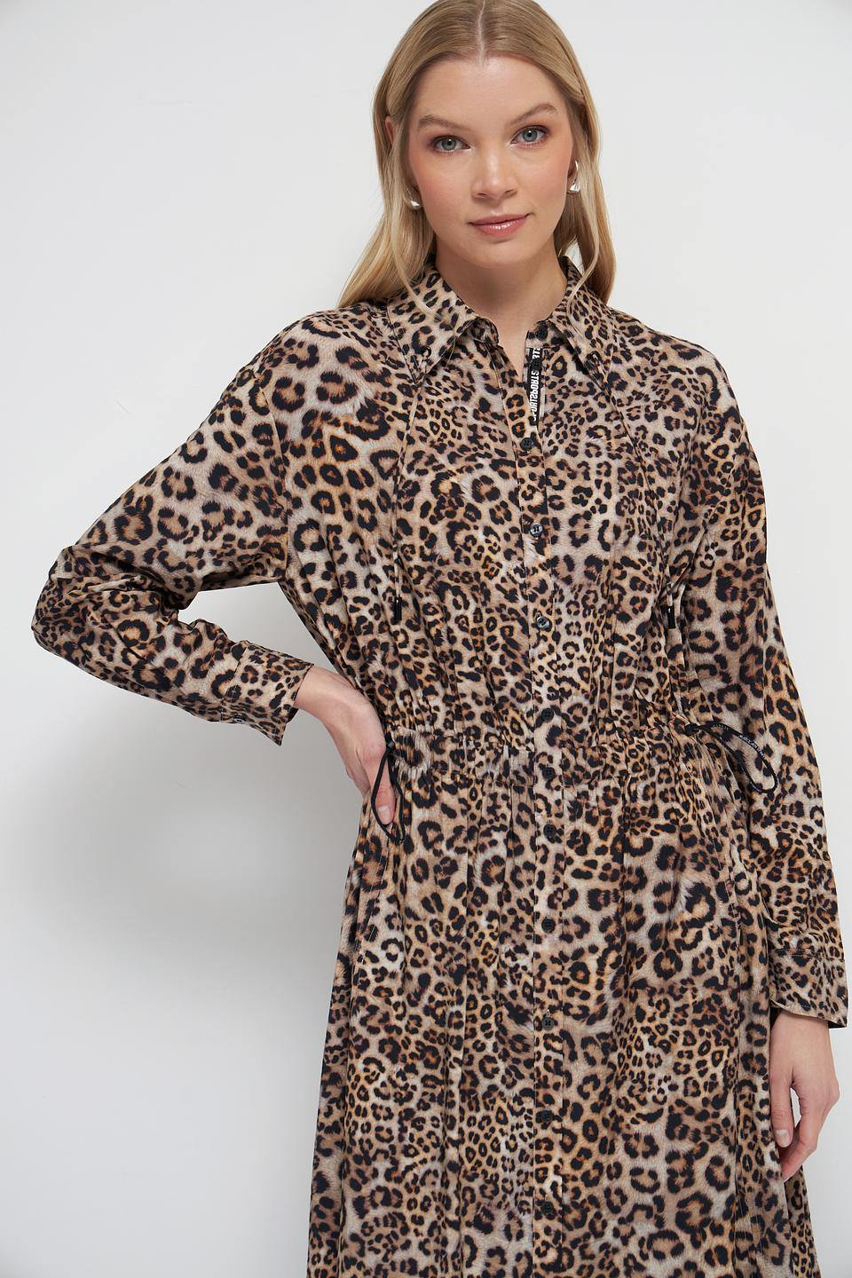 Платье Marc Cain леопардовый принт