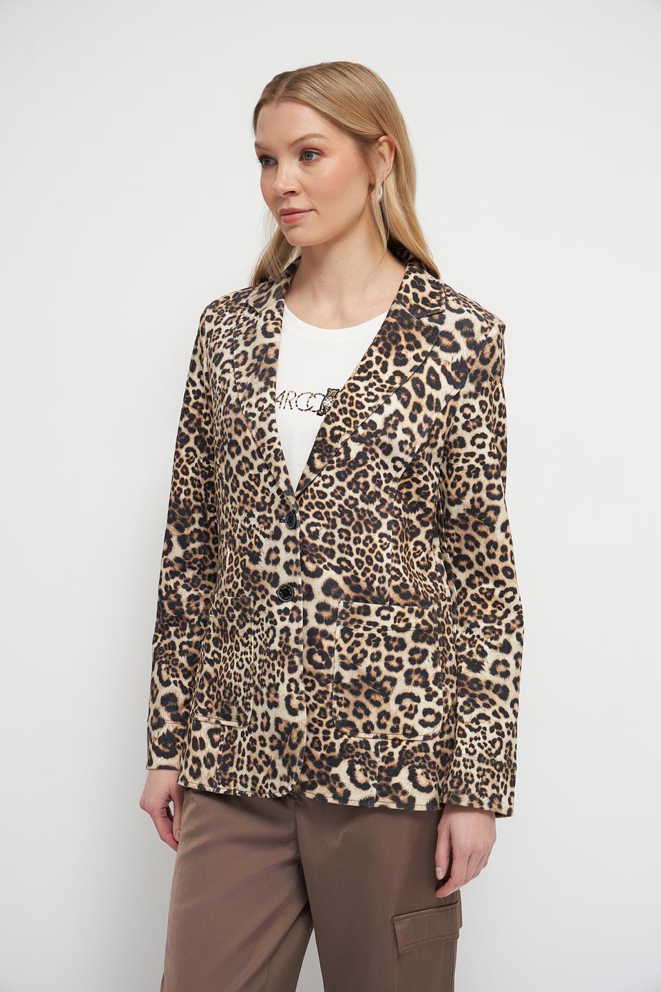 Жакет Marc Cain леопардовый