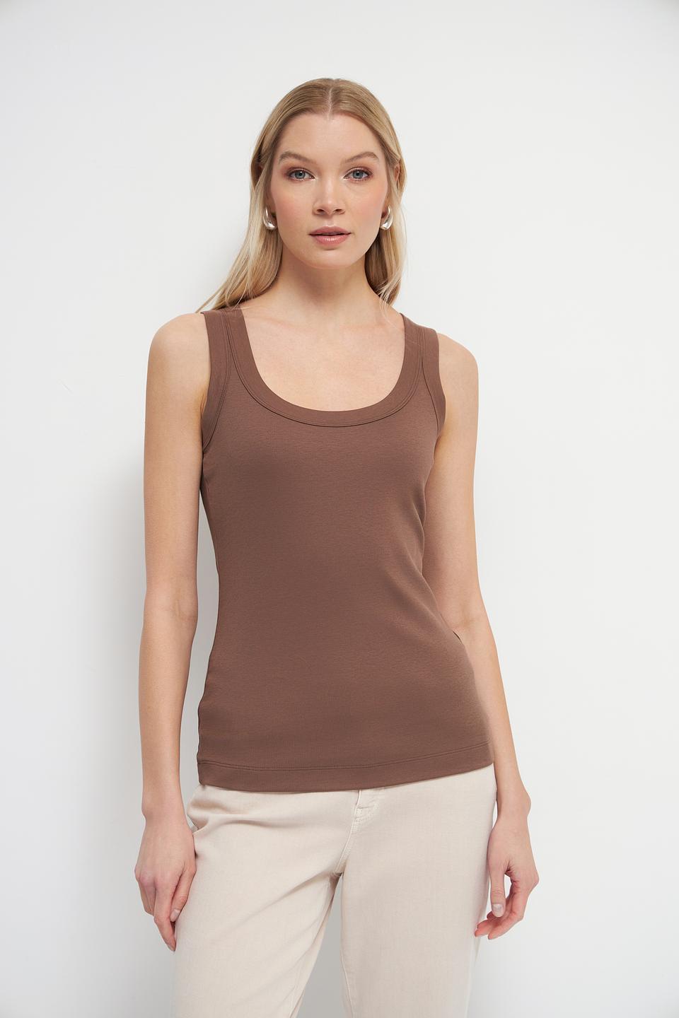 Топ Marc Cain коричневый