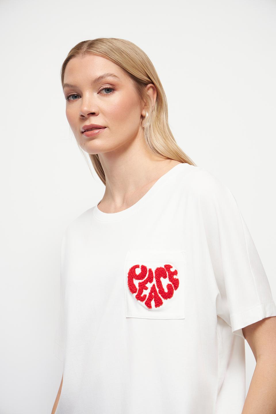 Футболка Oui с сердцем