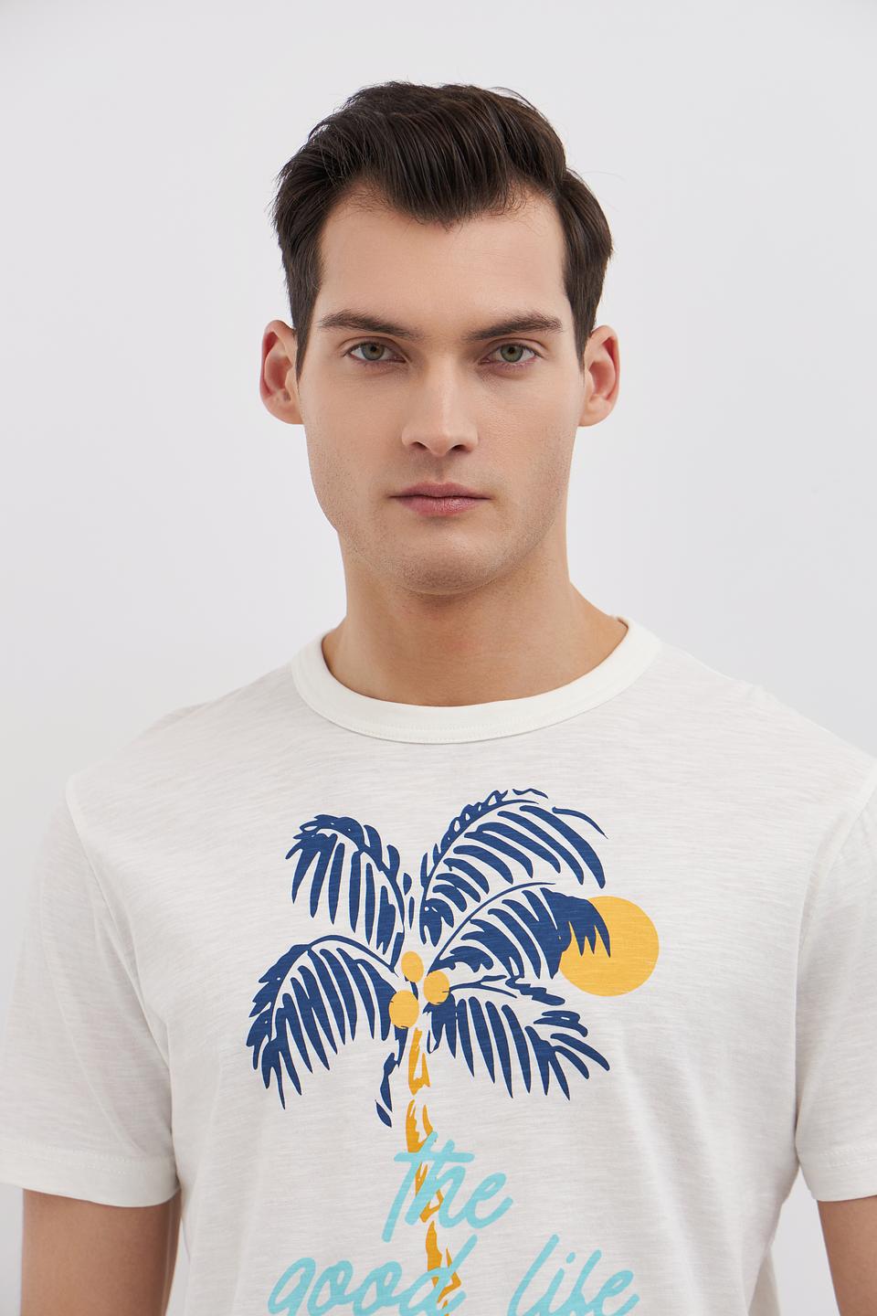 Футболка Lerros с пальмами