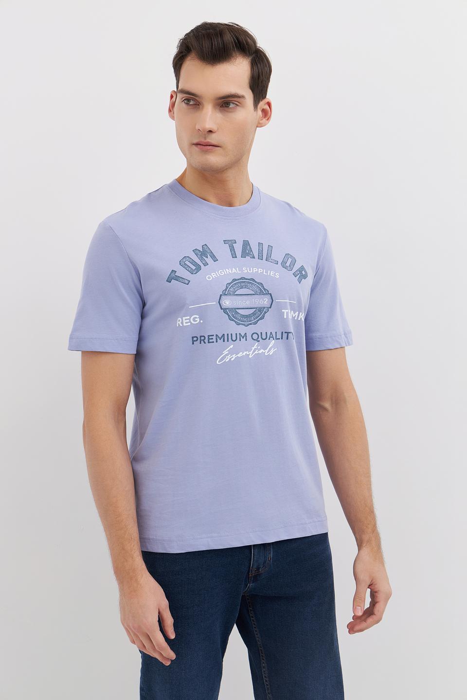 Футболка Tom Tailor лавандовая