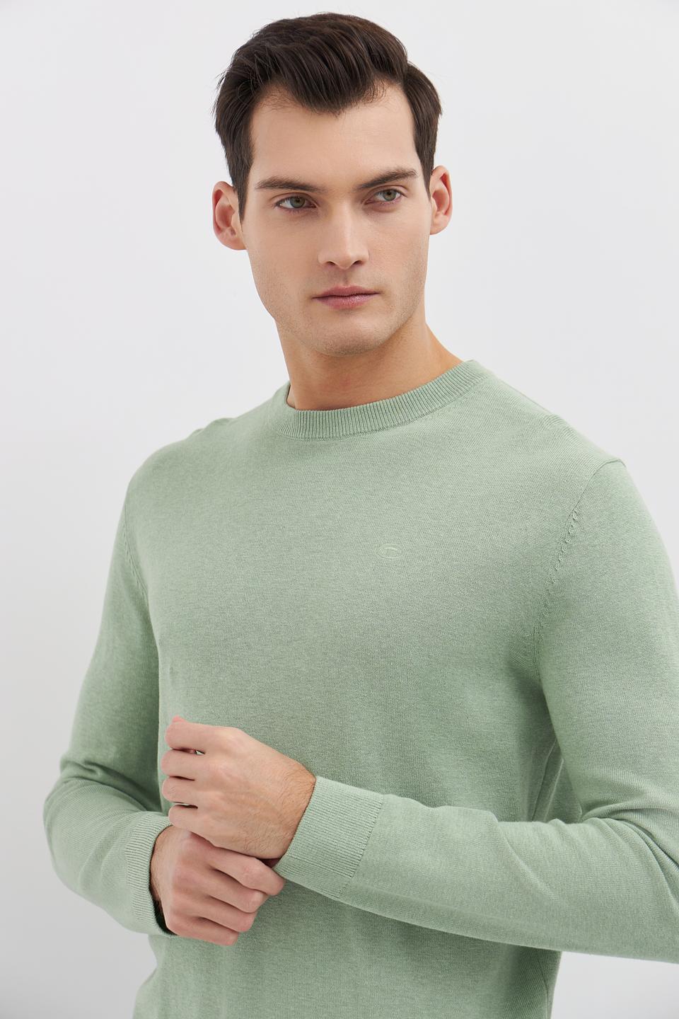 Джемпер Tom Tailor зелёный