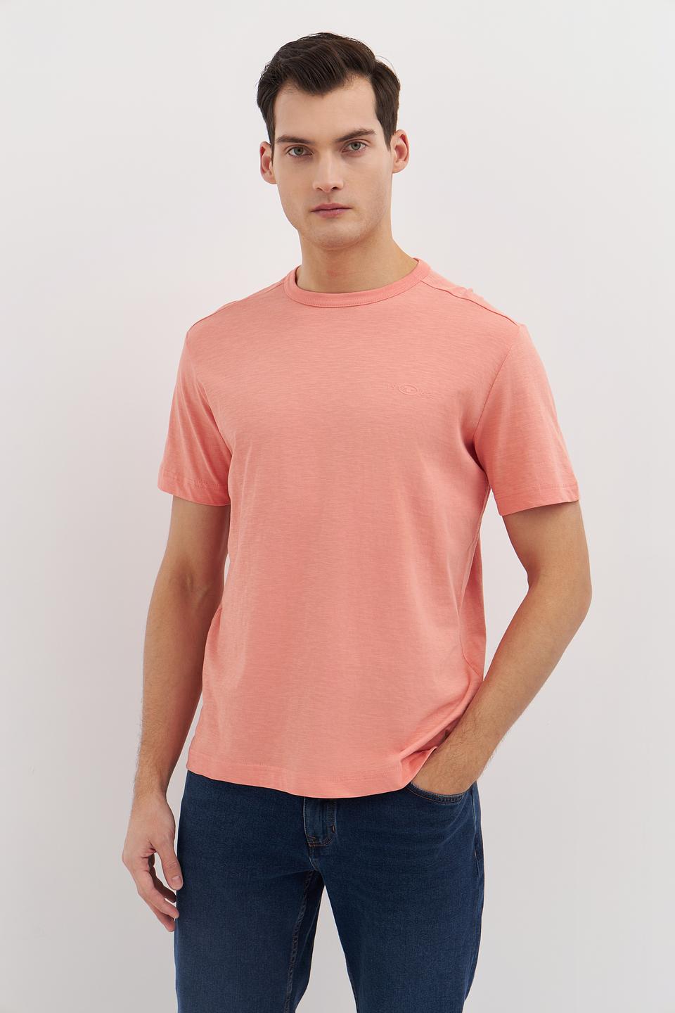 Футболка Tom Tailor персиковая