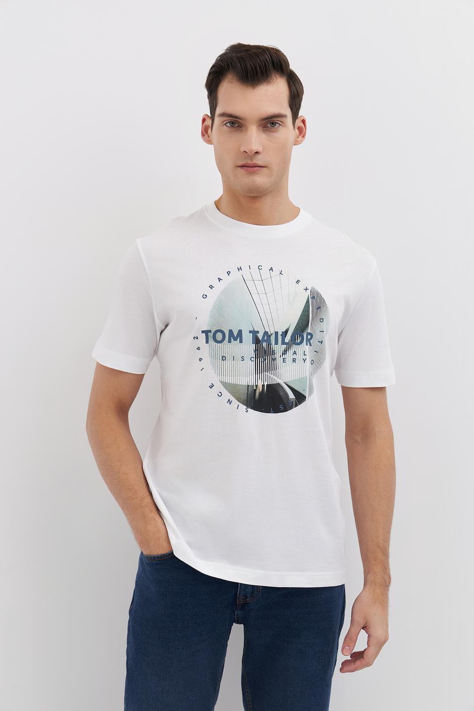 Футболка Tom Tailor с принтом