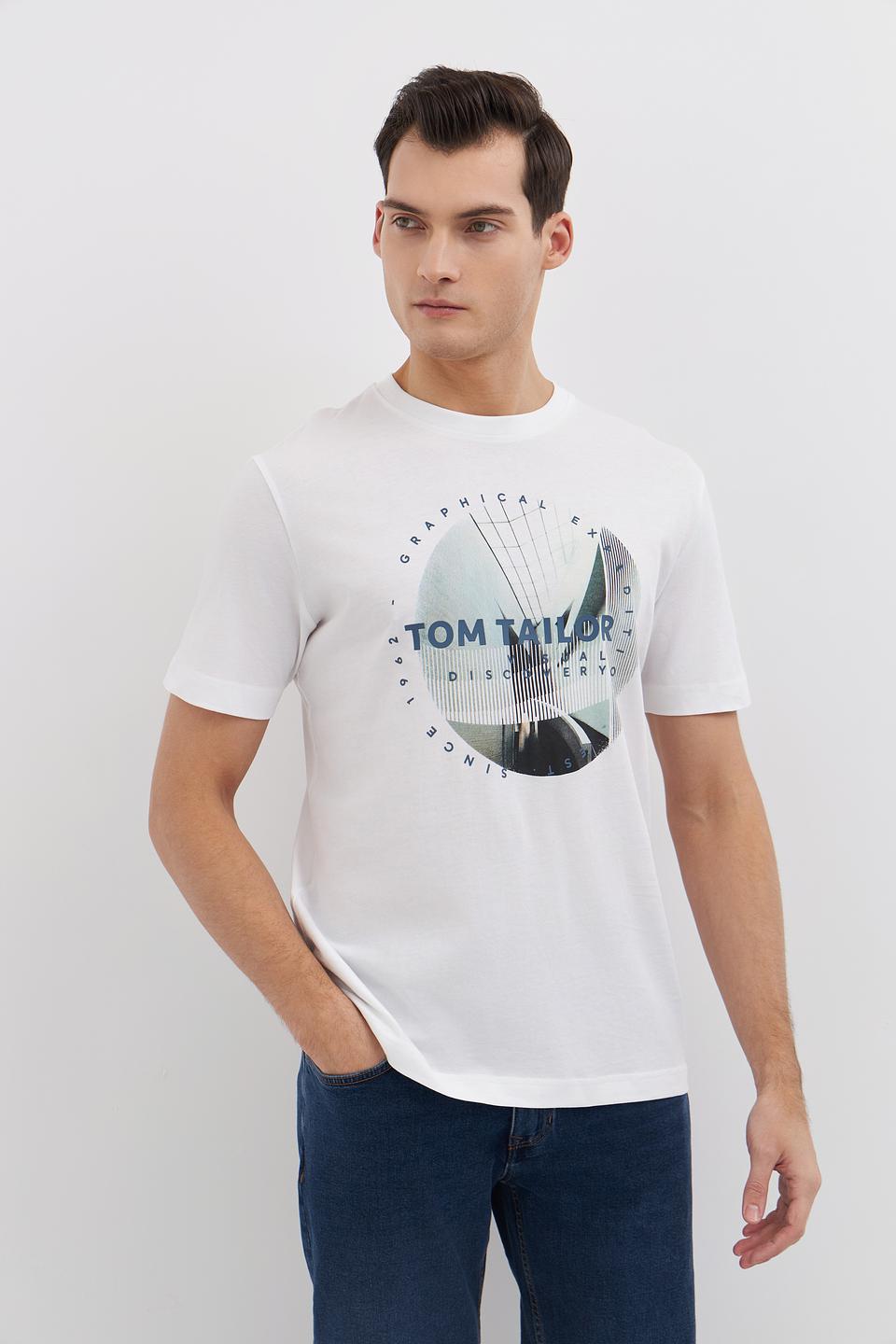 Футболка Tom Tailor с принтом