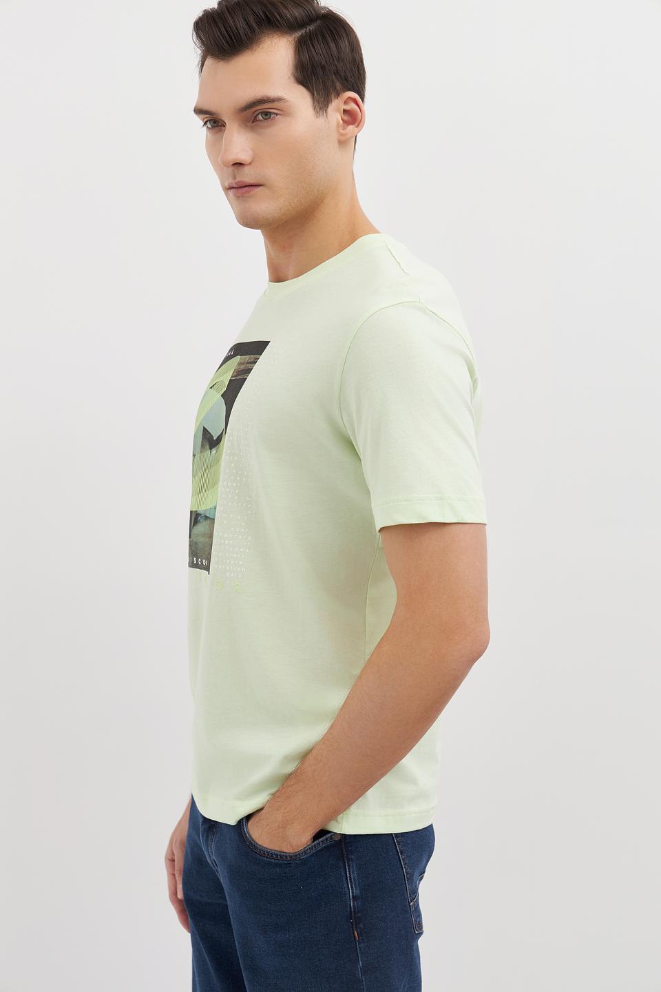 Футболка Tom Tailor с принтом лайм