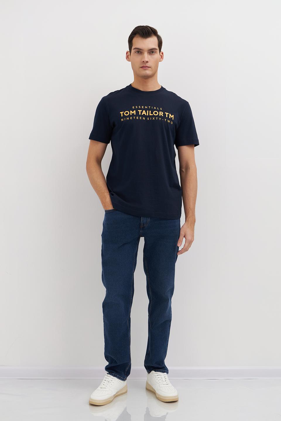 Футболка Tom Tailor essentials синяя