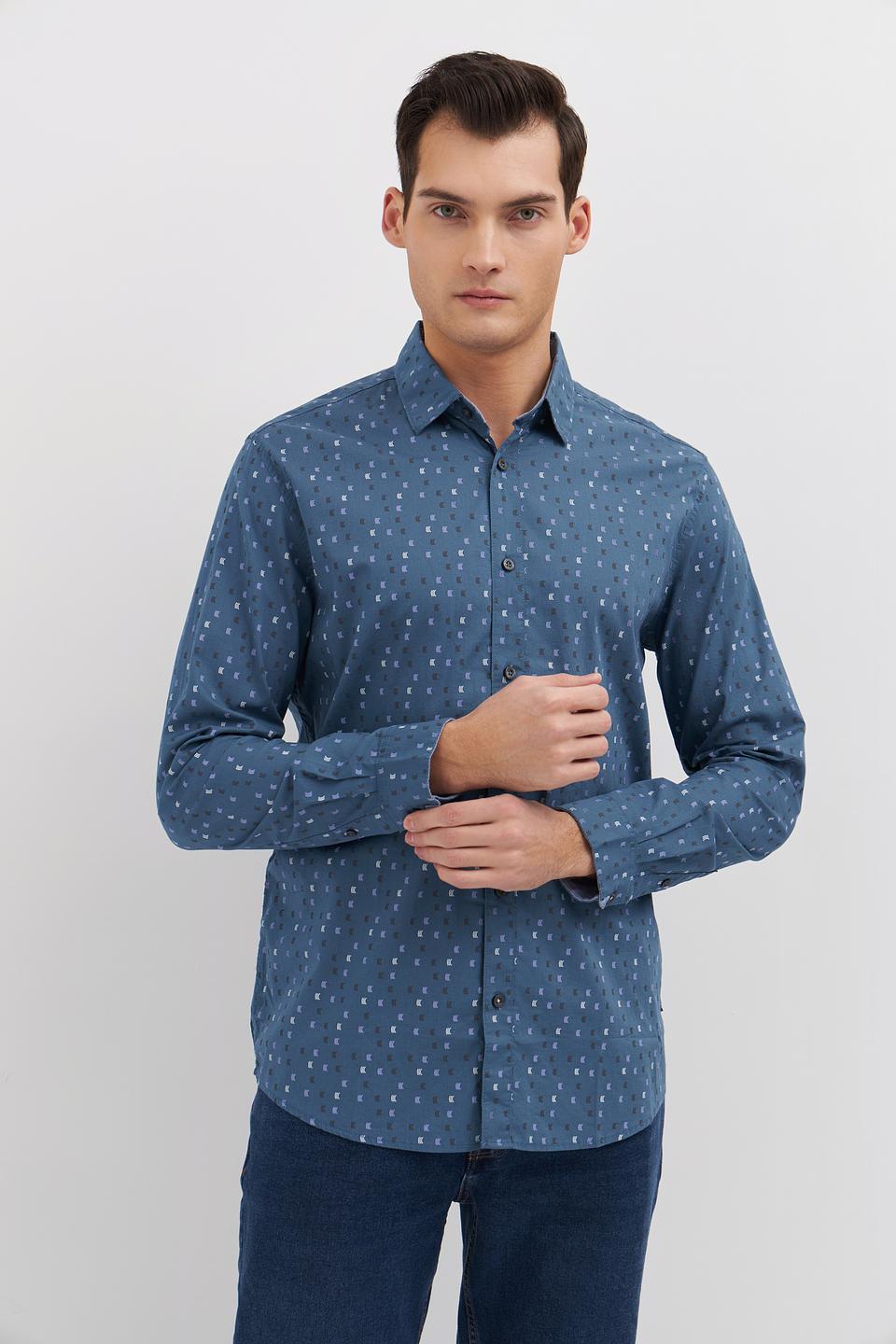 Рубашка дл Tom Tailor в мелкий принт