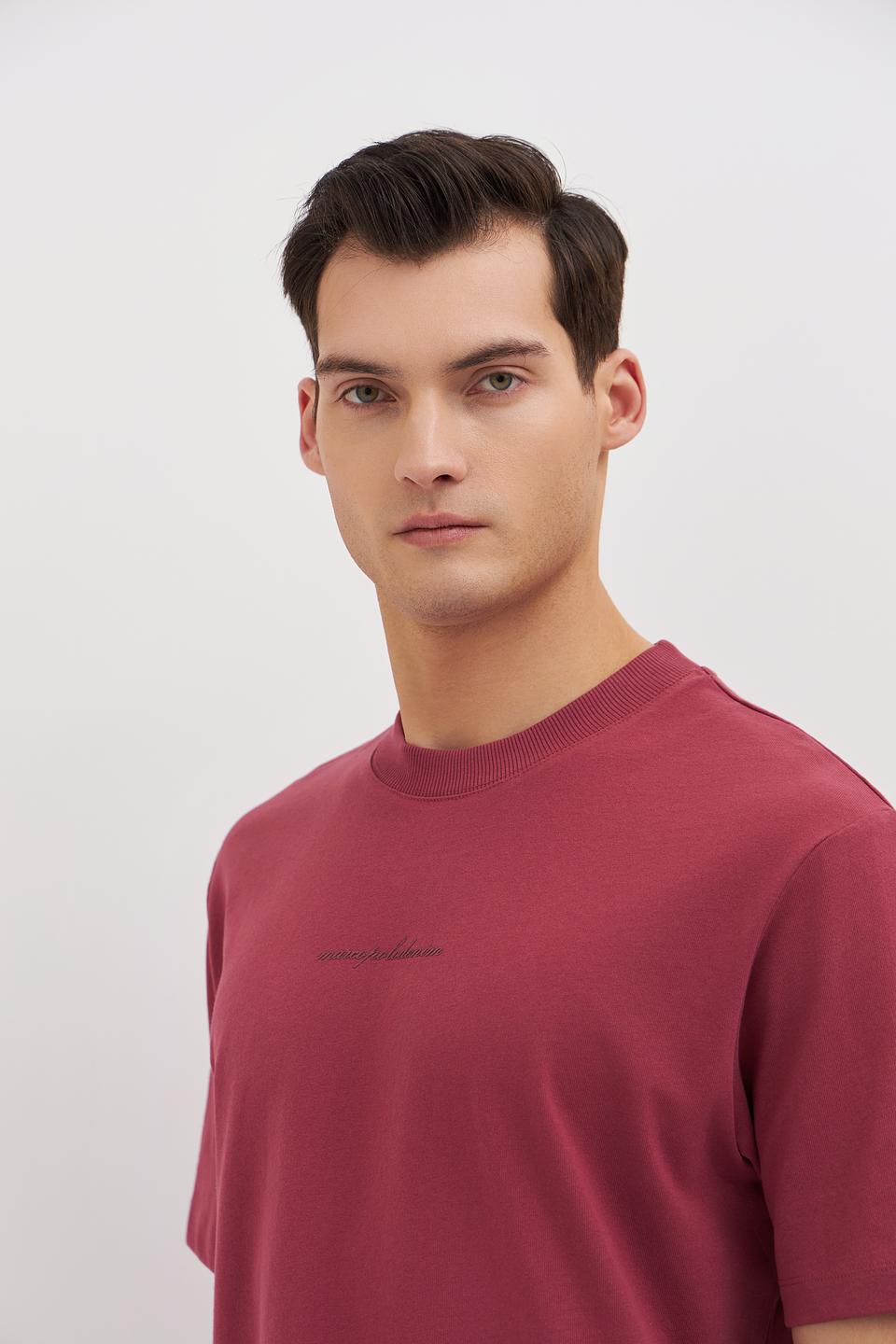 Футболка Marc O Polo DENIM бордовая