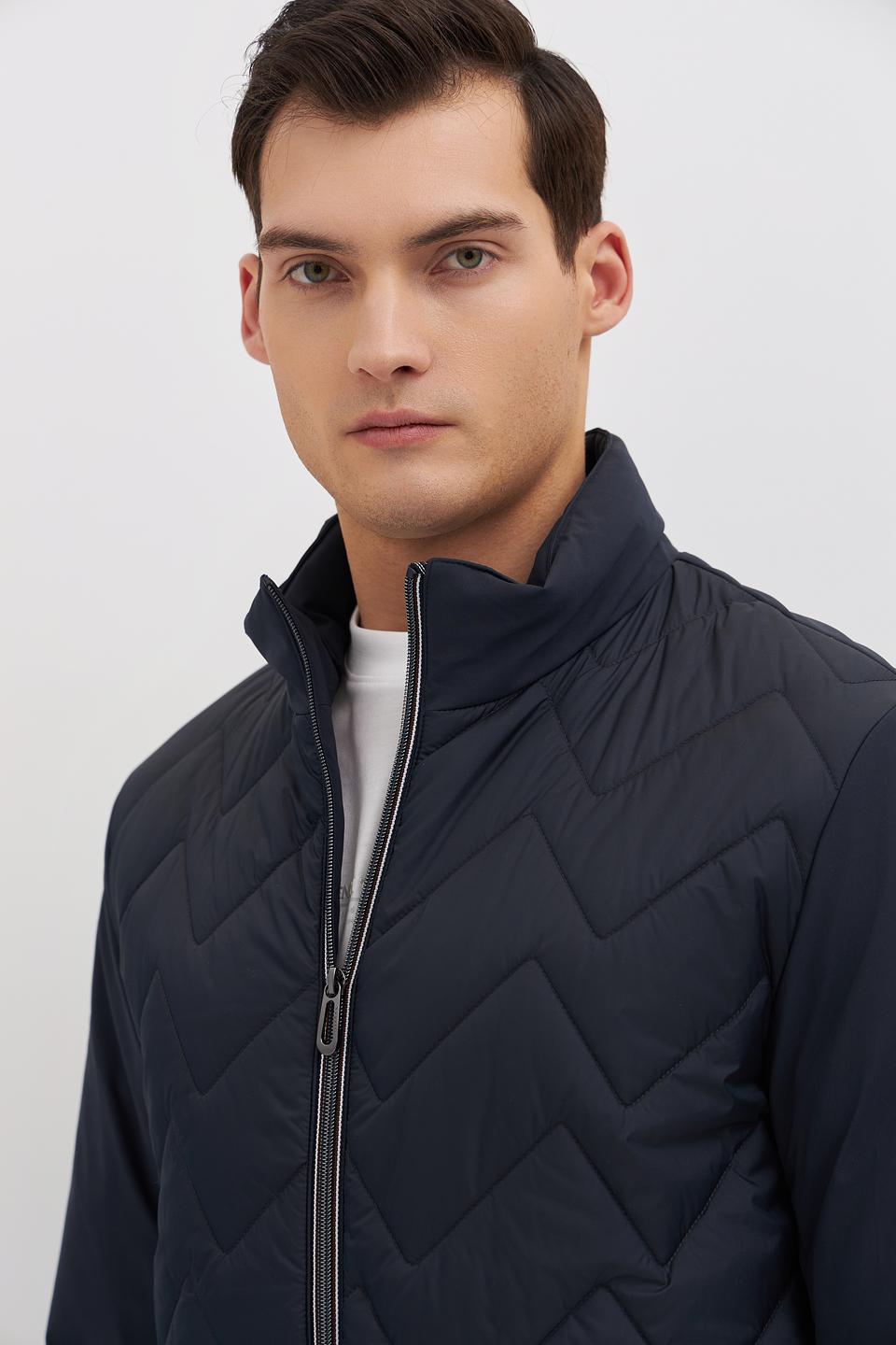 Куртка Bugatti стеганая синяя