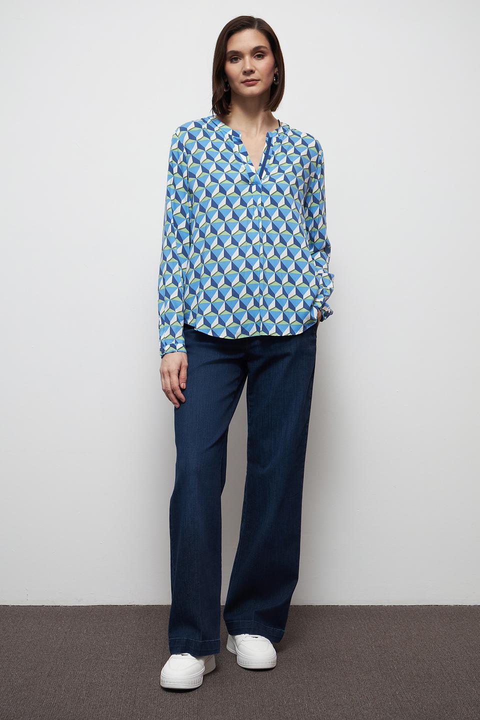 Блузка Gerry Weber с геометрическим принтом