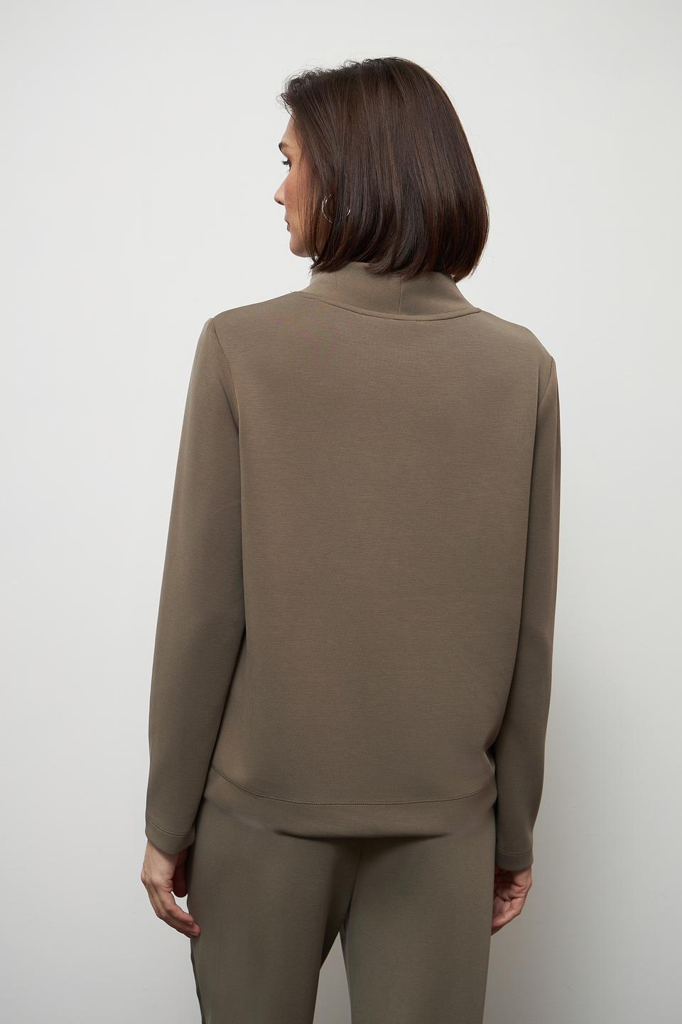 Пуловер Gerry Weber хаки с принтом