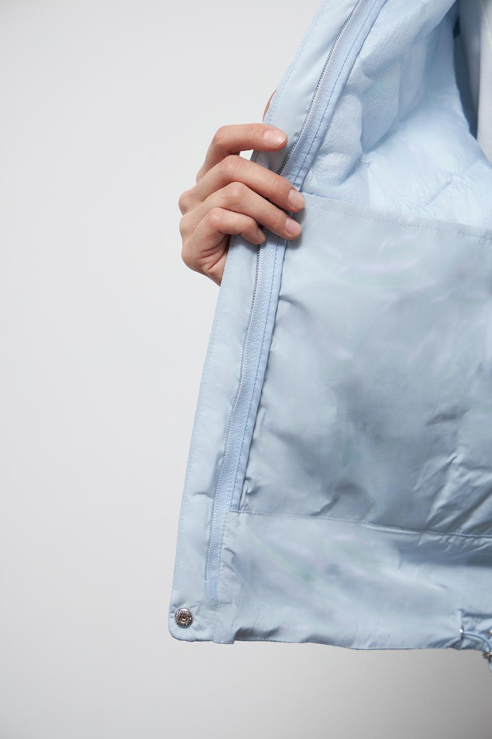Куртка Milestone стеганая голубая