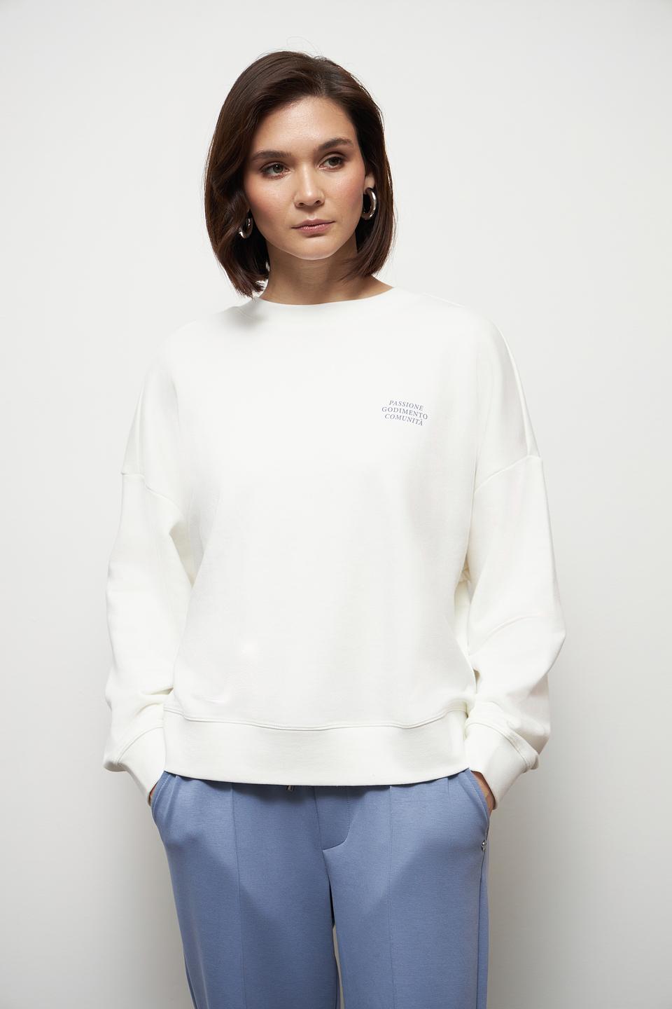 Толстовка Bugatti с логотипом белая