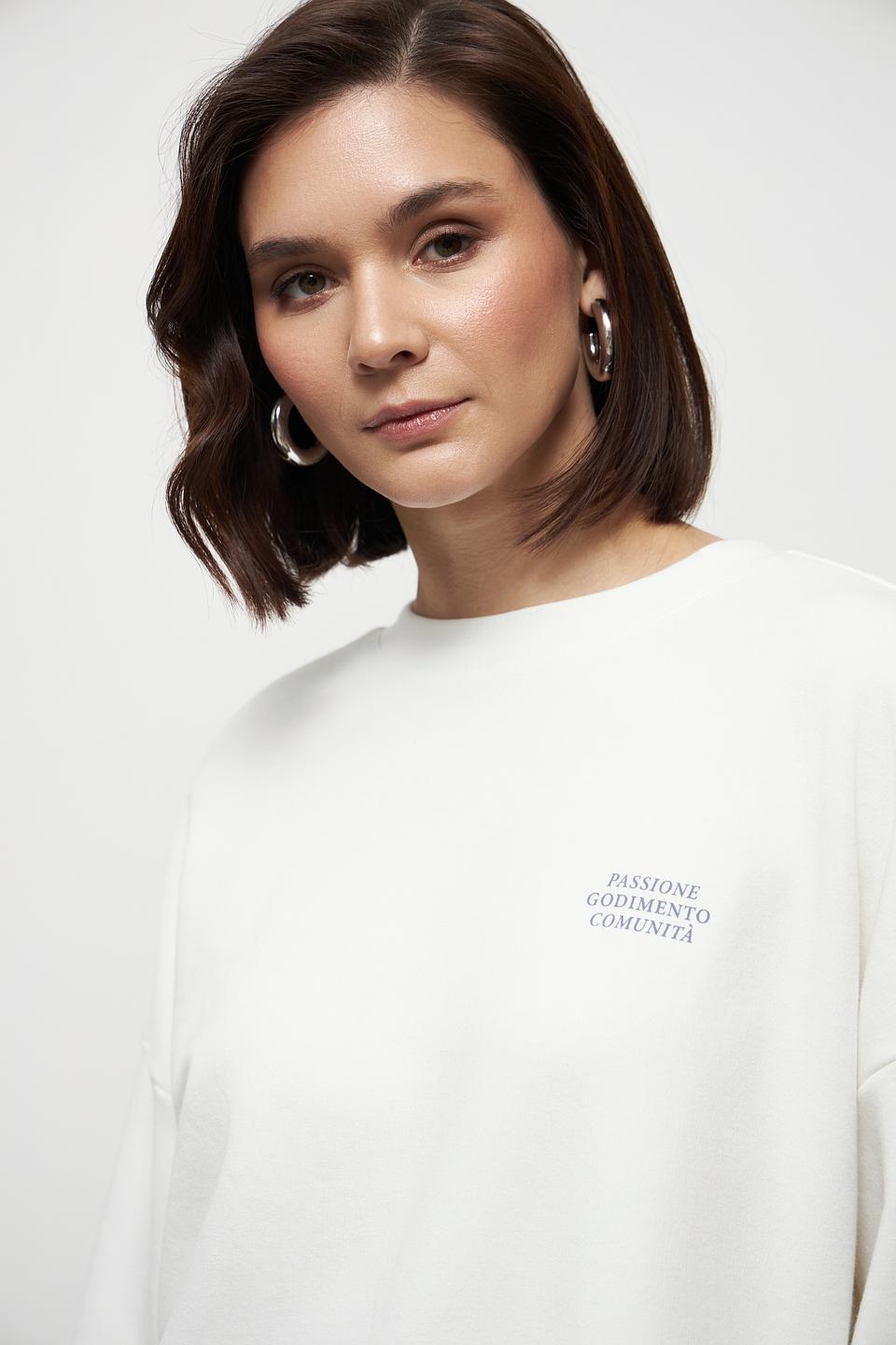 Толстовка Bugatti с логотипом белая