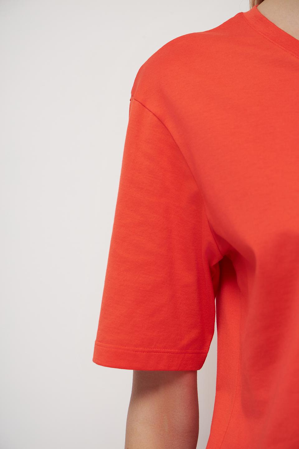 Футболка Marc Cain Sports оранжевая