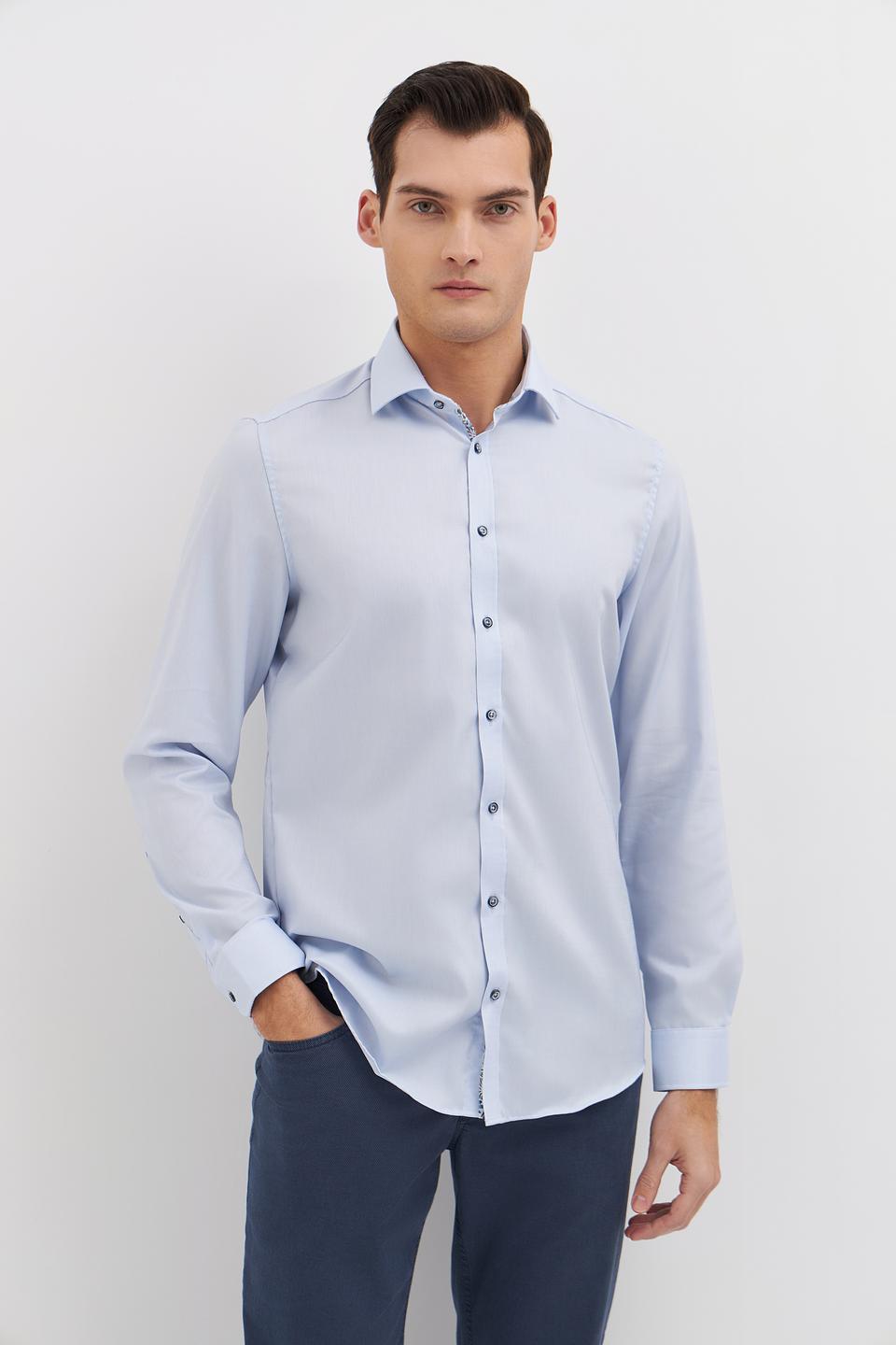 Рубашка дл Venti голубая
