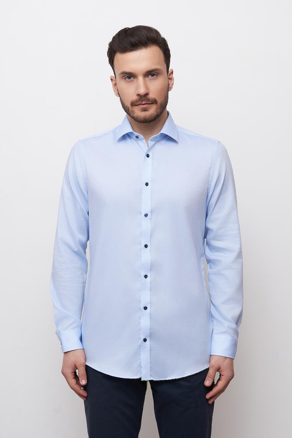 Рубашка Venti men голубая