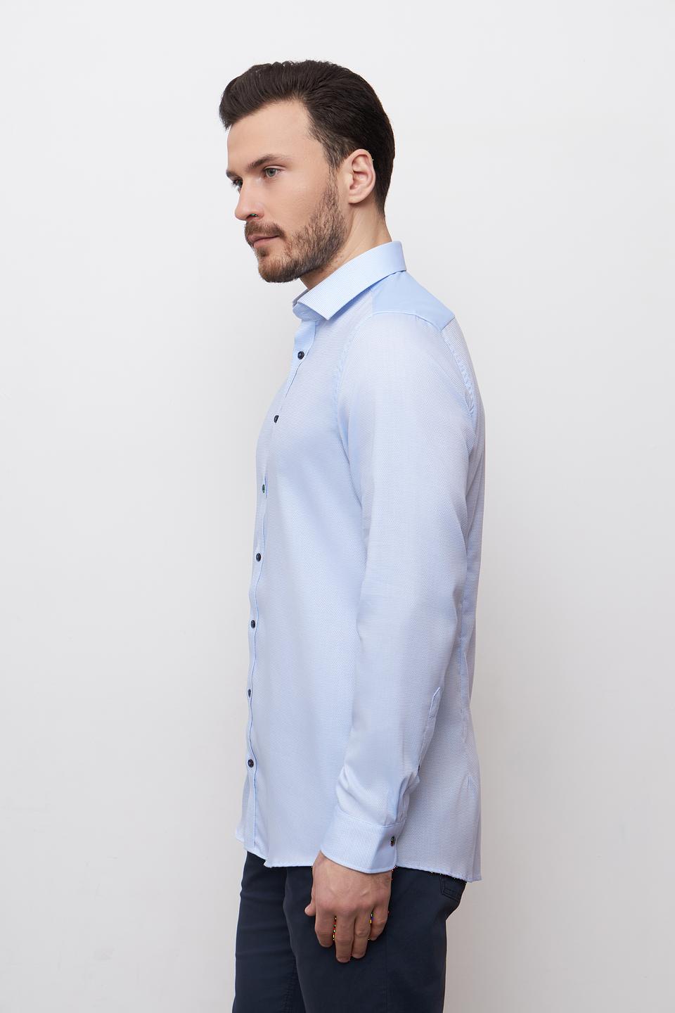Рубашка Venti men голубая