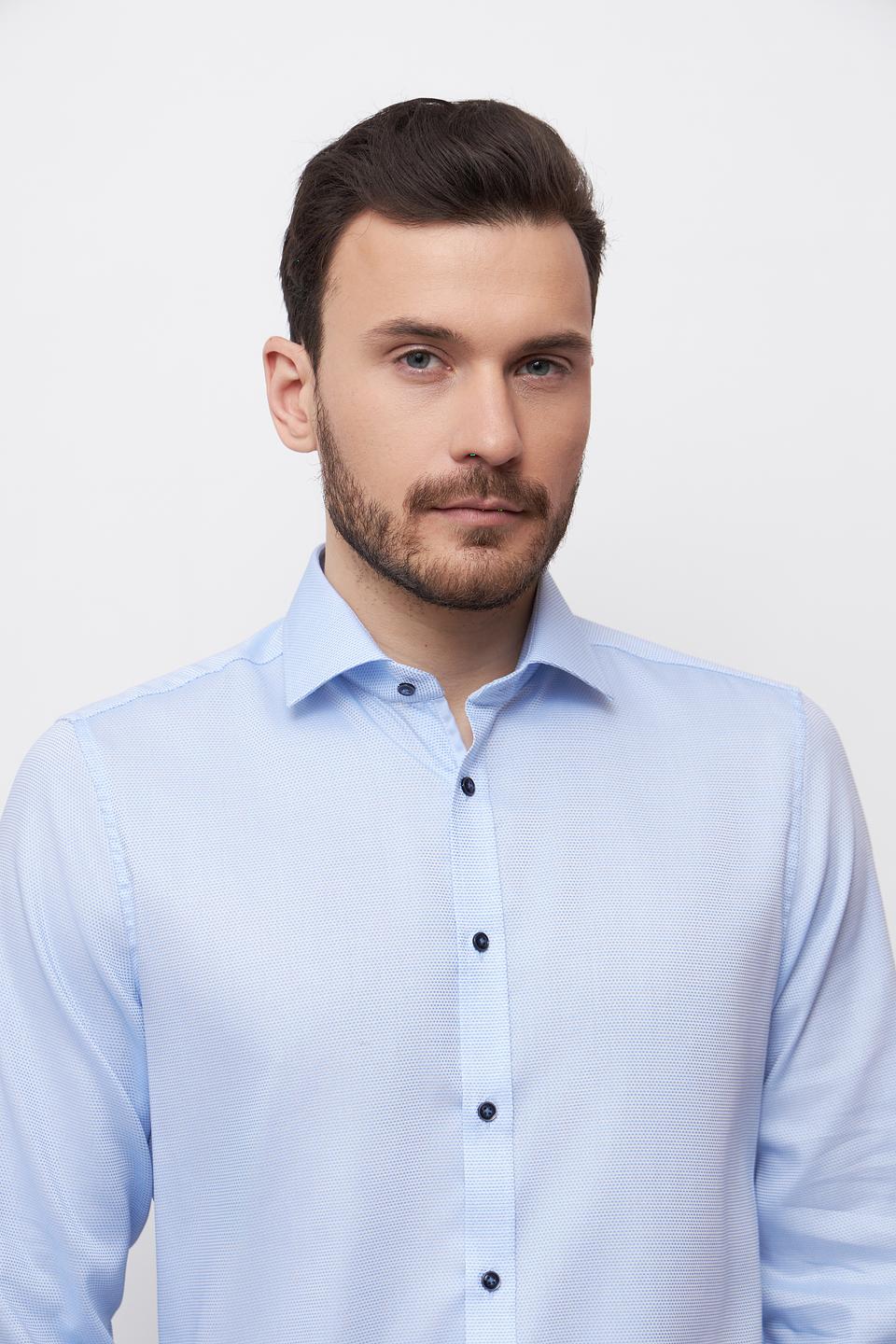 Рубашка Venti men голубая
