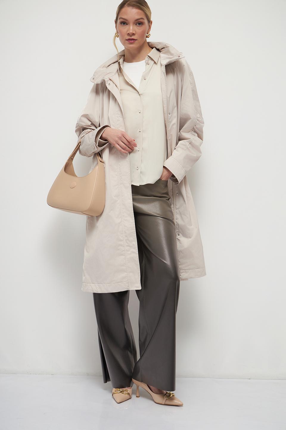 Плащ Marc Cain бежевый