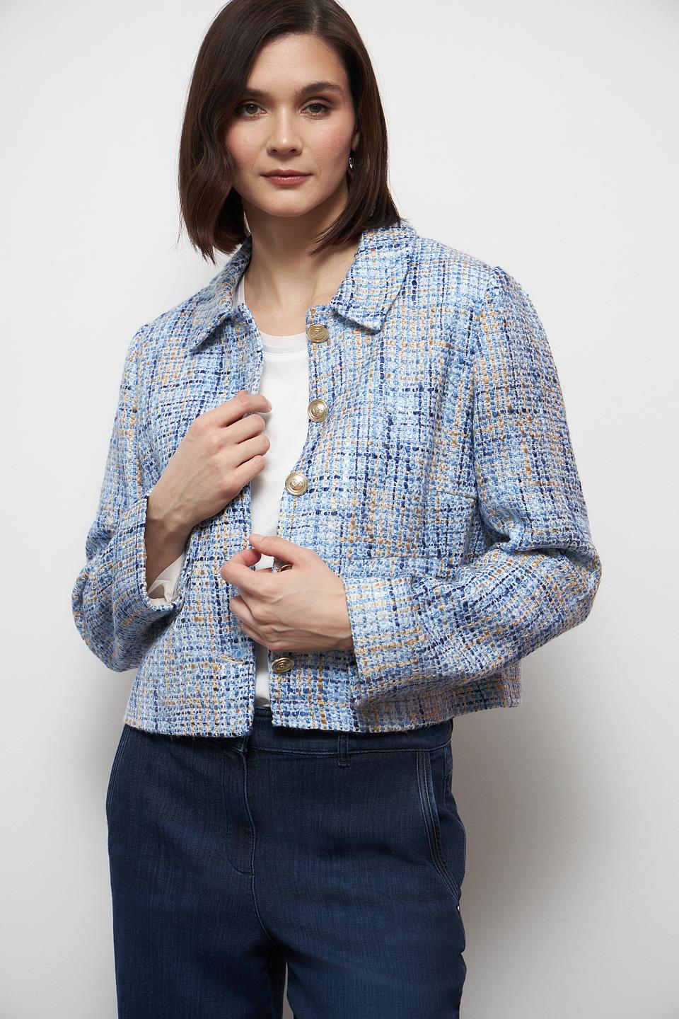 Жакет Betty Barclay в клетку голубой