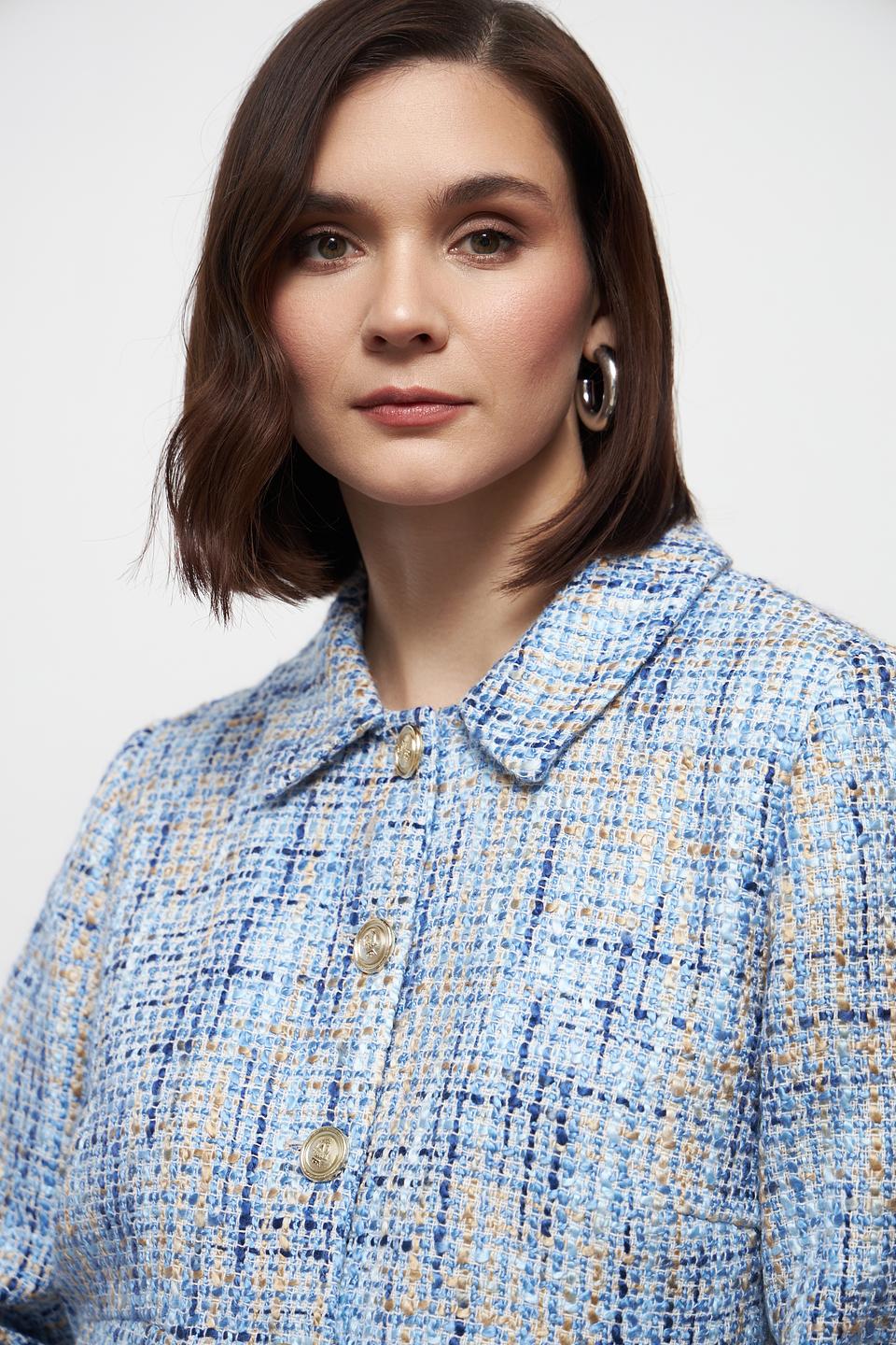 Жакет Betty Barclay в клетку голубой