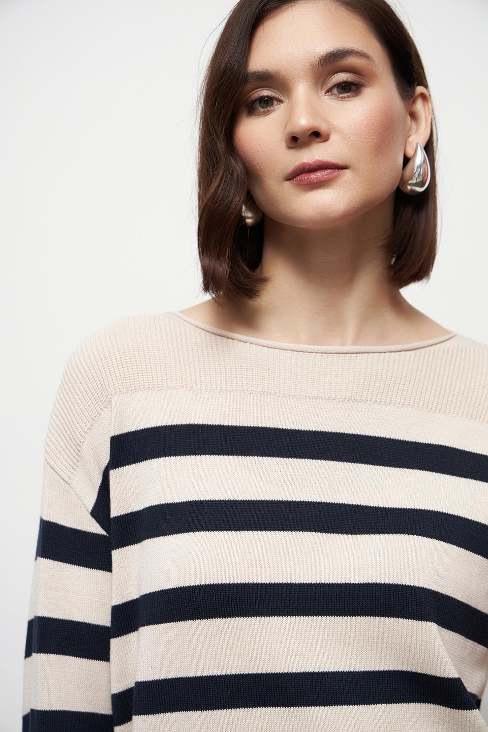 Пуловер Betty Barclay в полоску бежевый