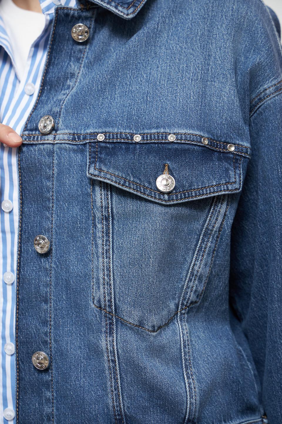 Жакет Oui джинсовый оверсайз