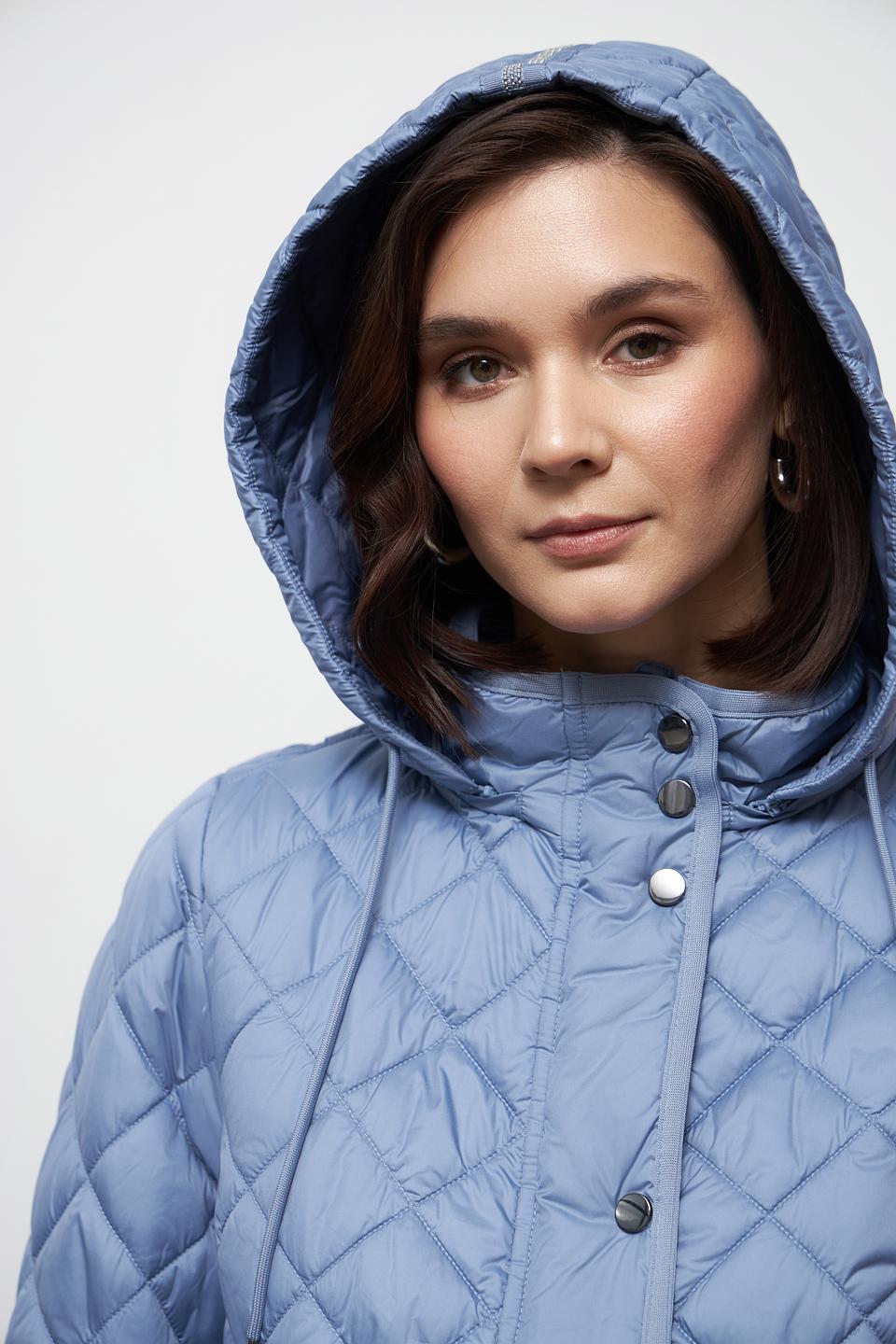 Куртка Betty Barclay стеганая голубая