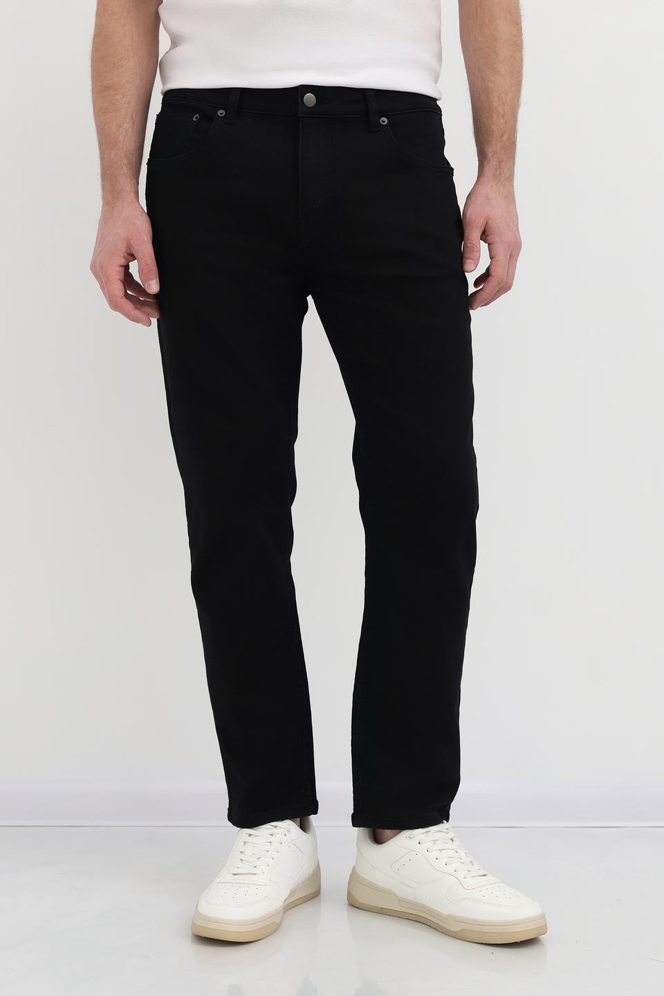 Джинсы Pezzo чёрные slim fit