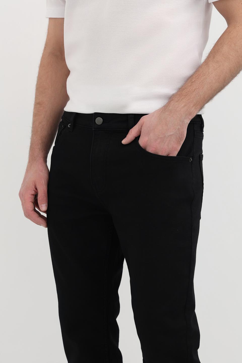 Джинсы Pezzo чёрные slim fit