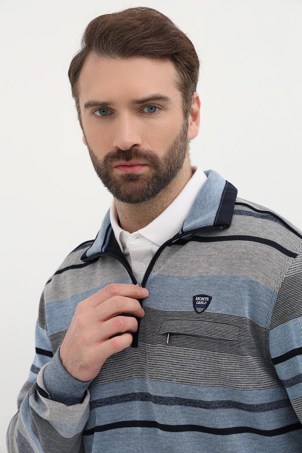 Джемпер Monte Carlo в полоску