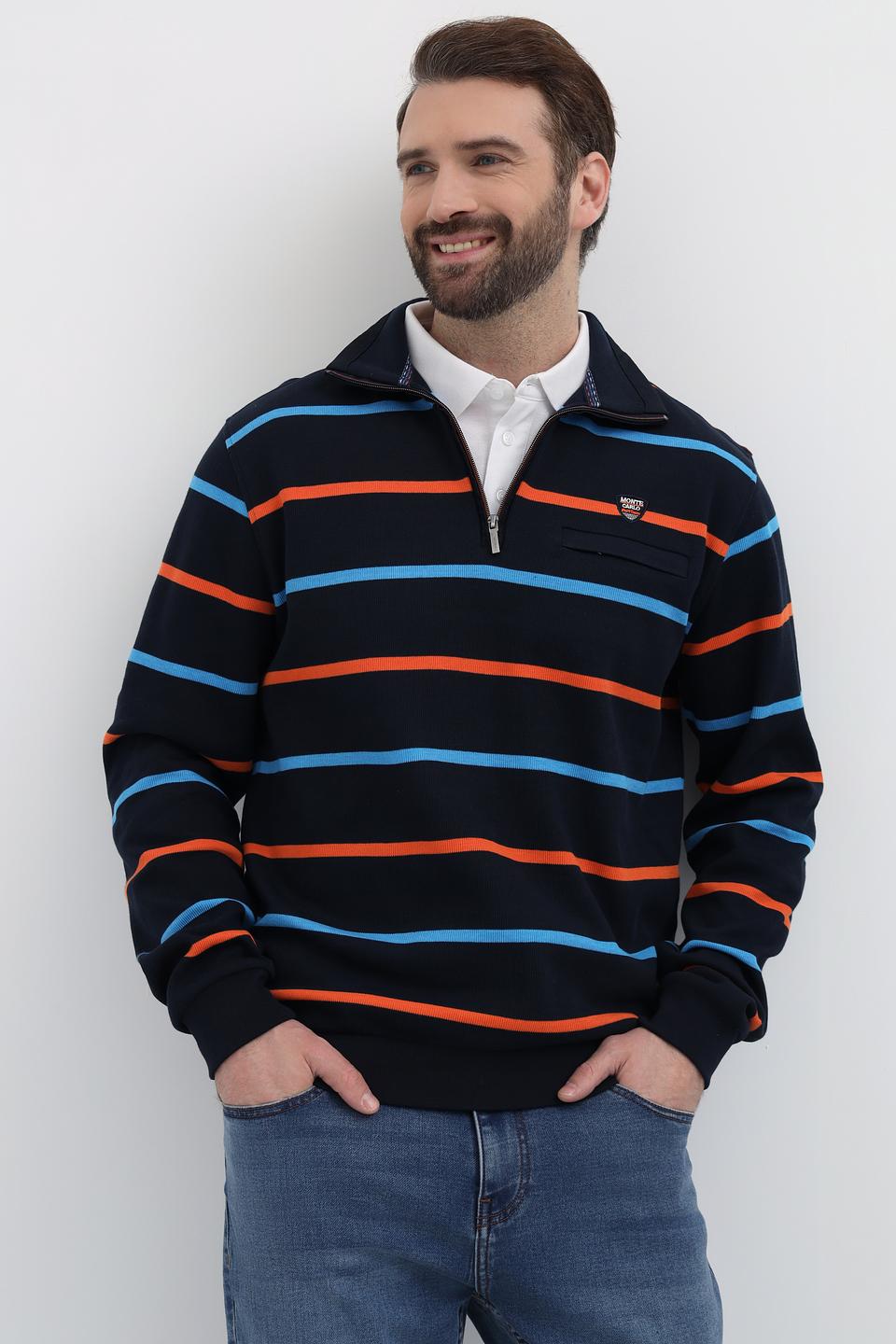 Джемпер Monte Carlo в полоску