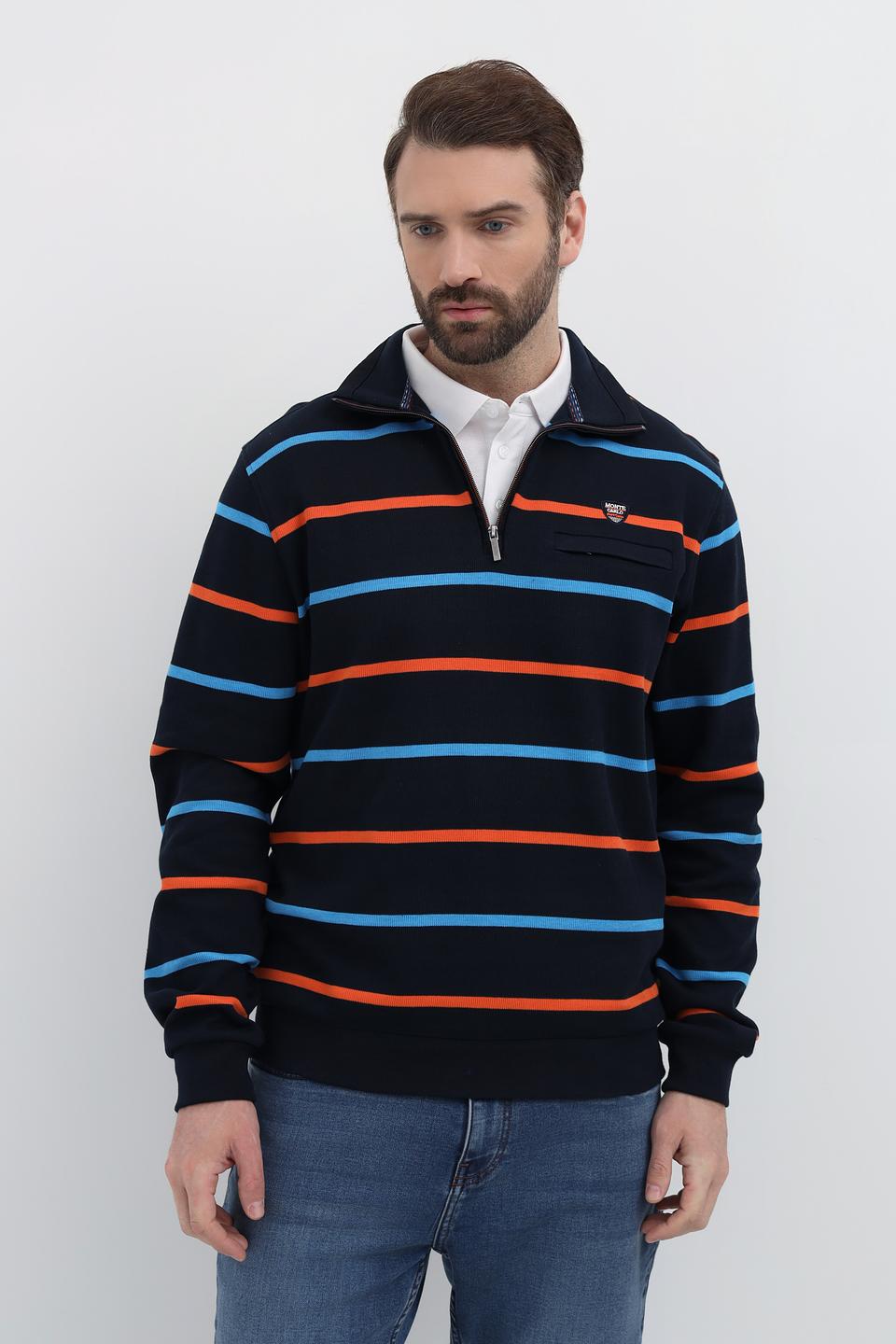 Джемпер Monte Carlo в полоску