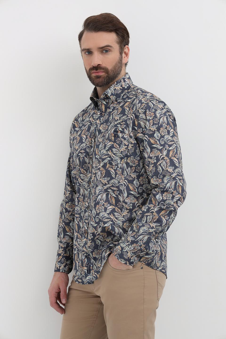 Рубашка Casa Moda с принтом