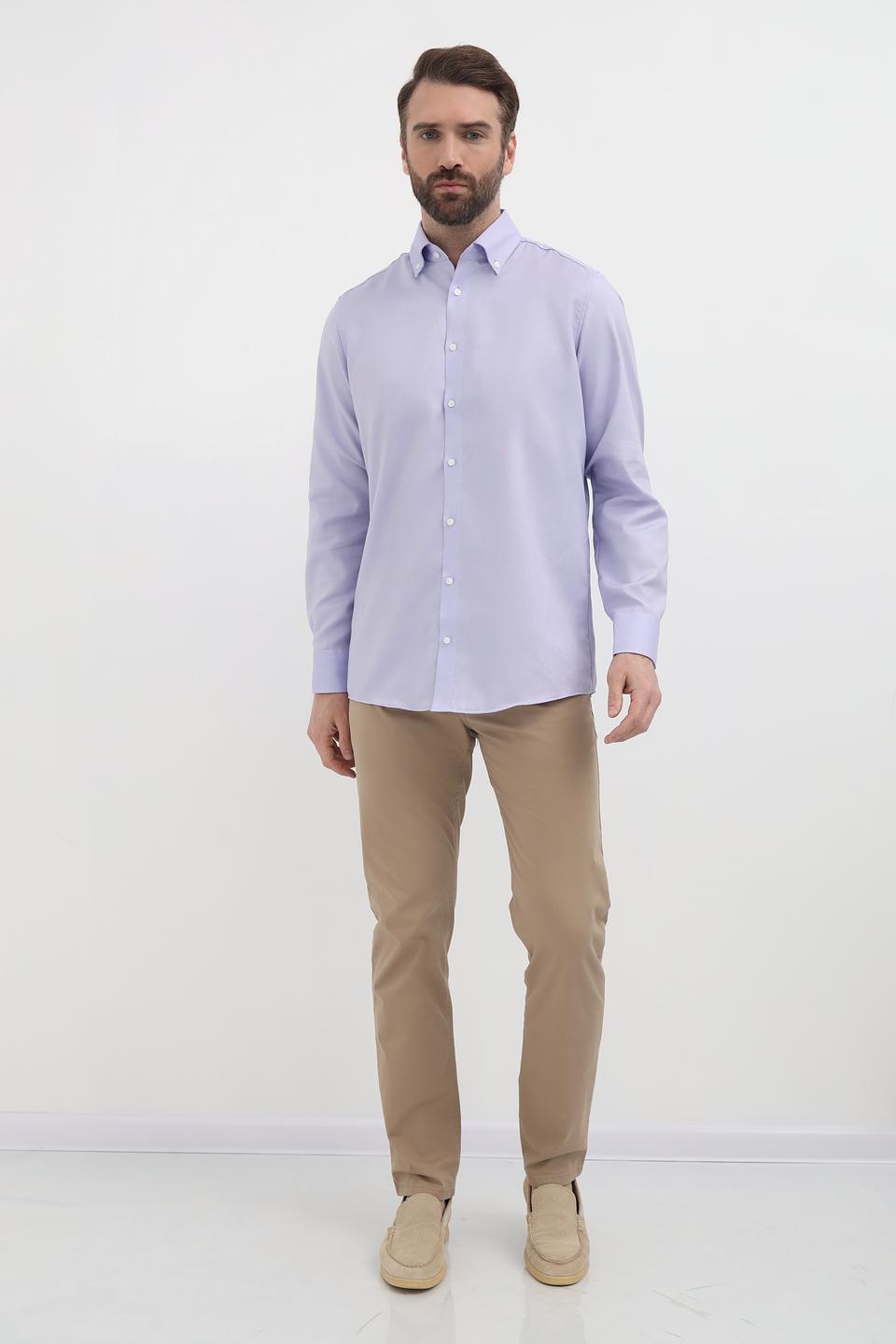 Рубашка Venti мужская лавандовая