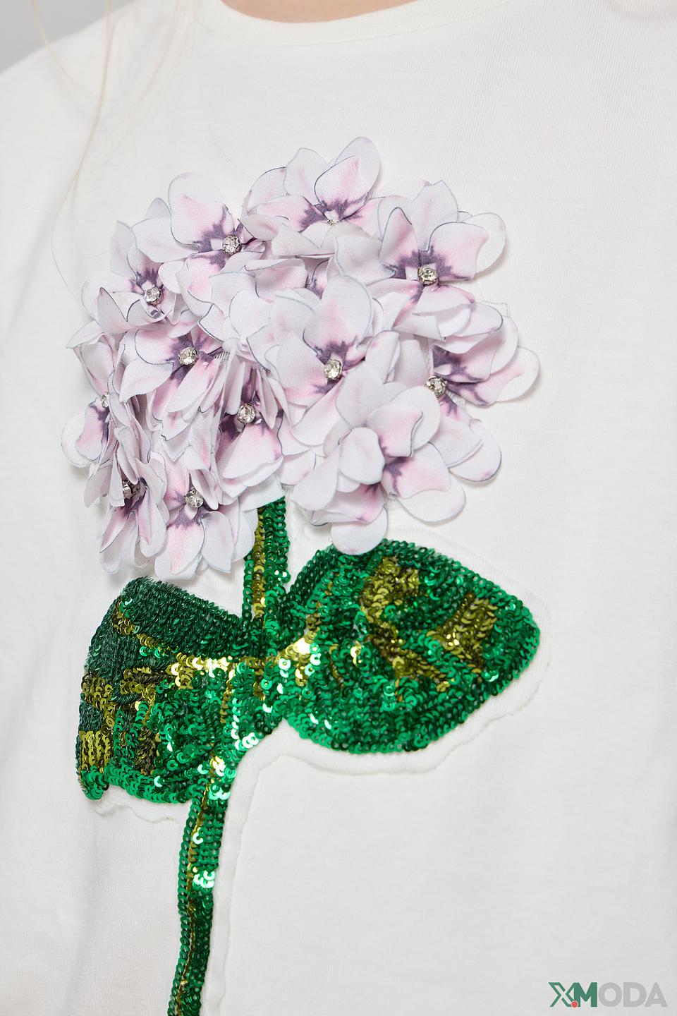 Футболка Choupette с цветком