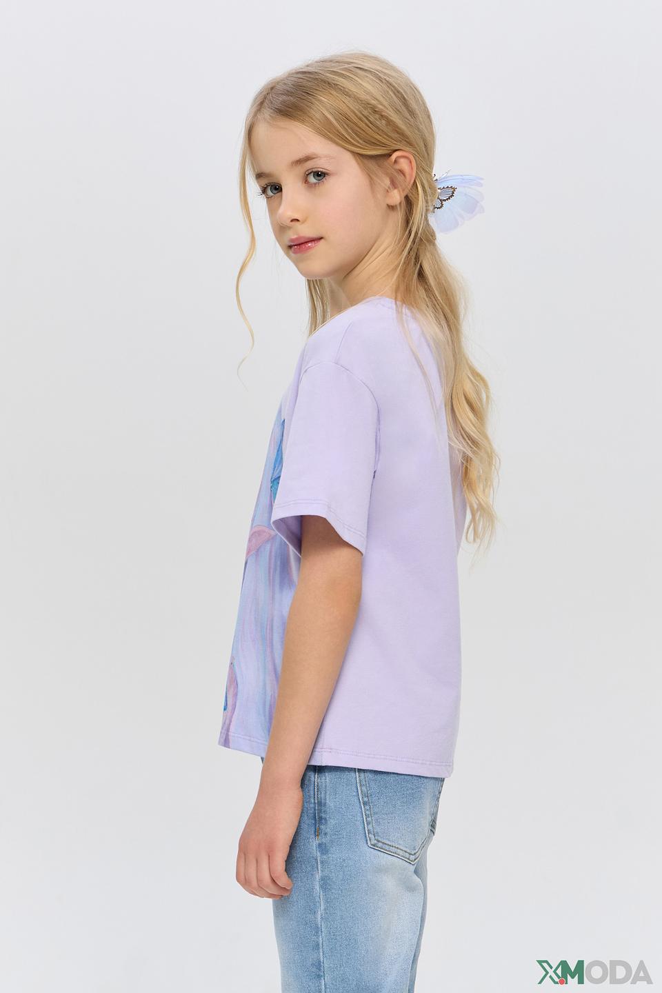 Футболка Choupette дев. с принтом