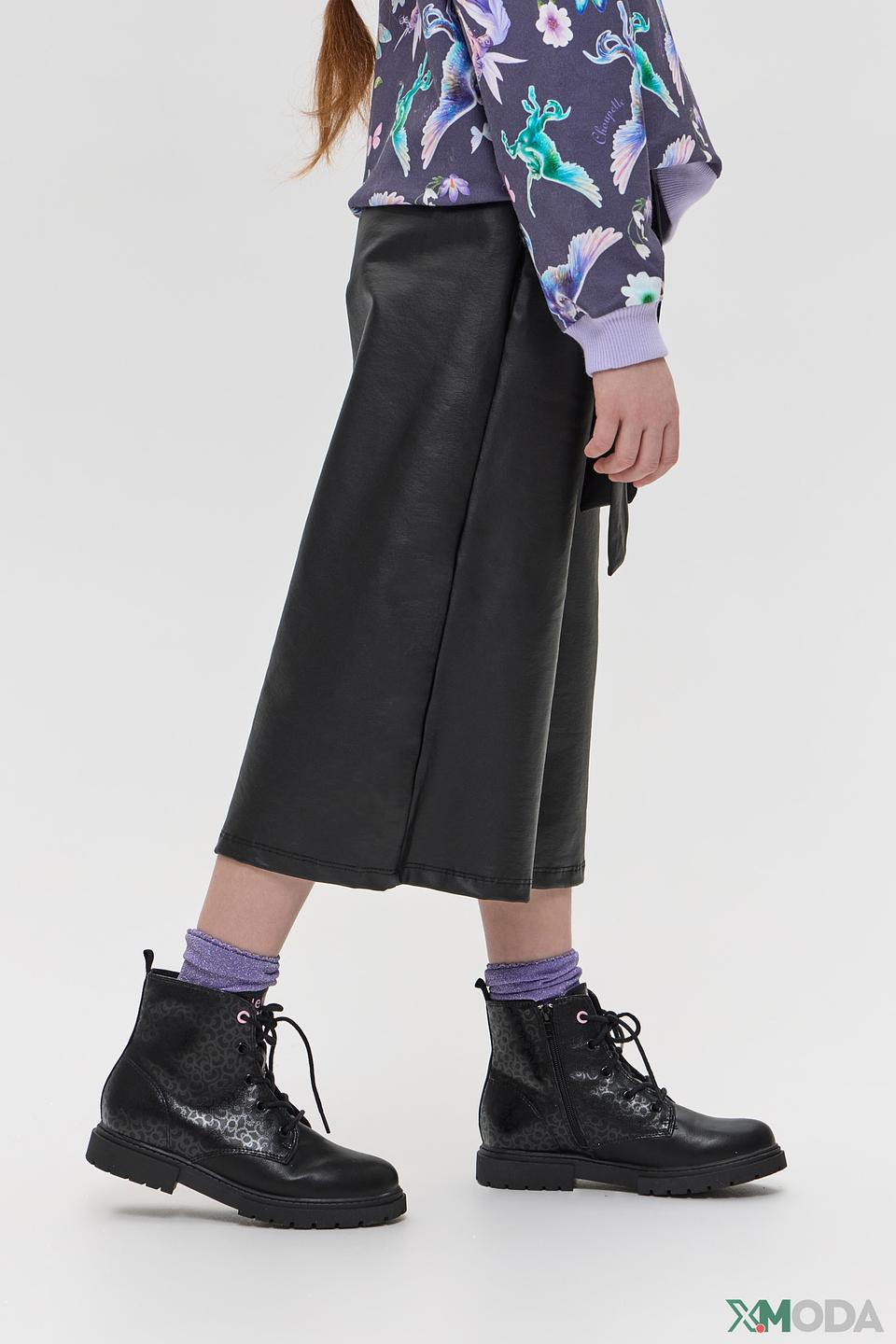 Брюки Choupette дев. чёрные кюлоты