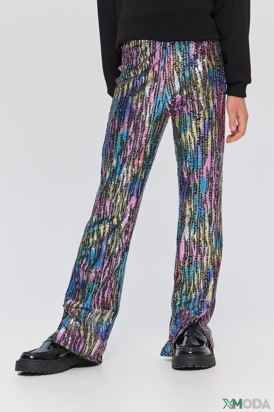 Брюки Choupette дев. с пайетками