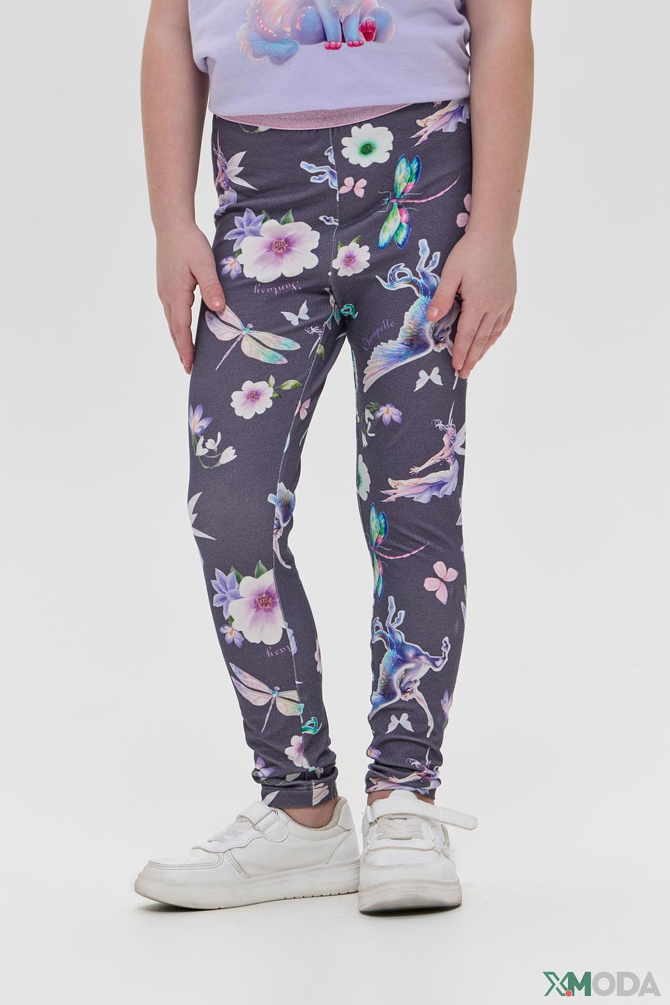 Лосины Choupette дев. с принтом