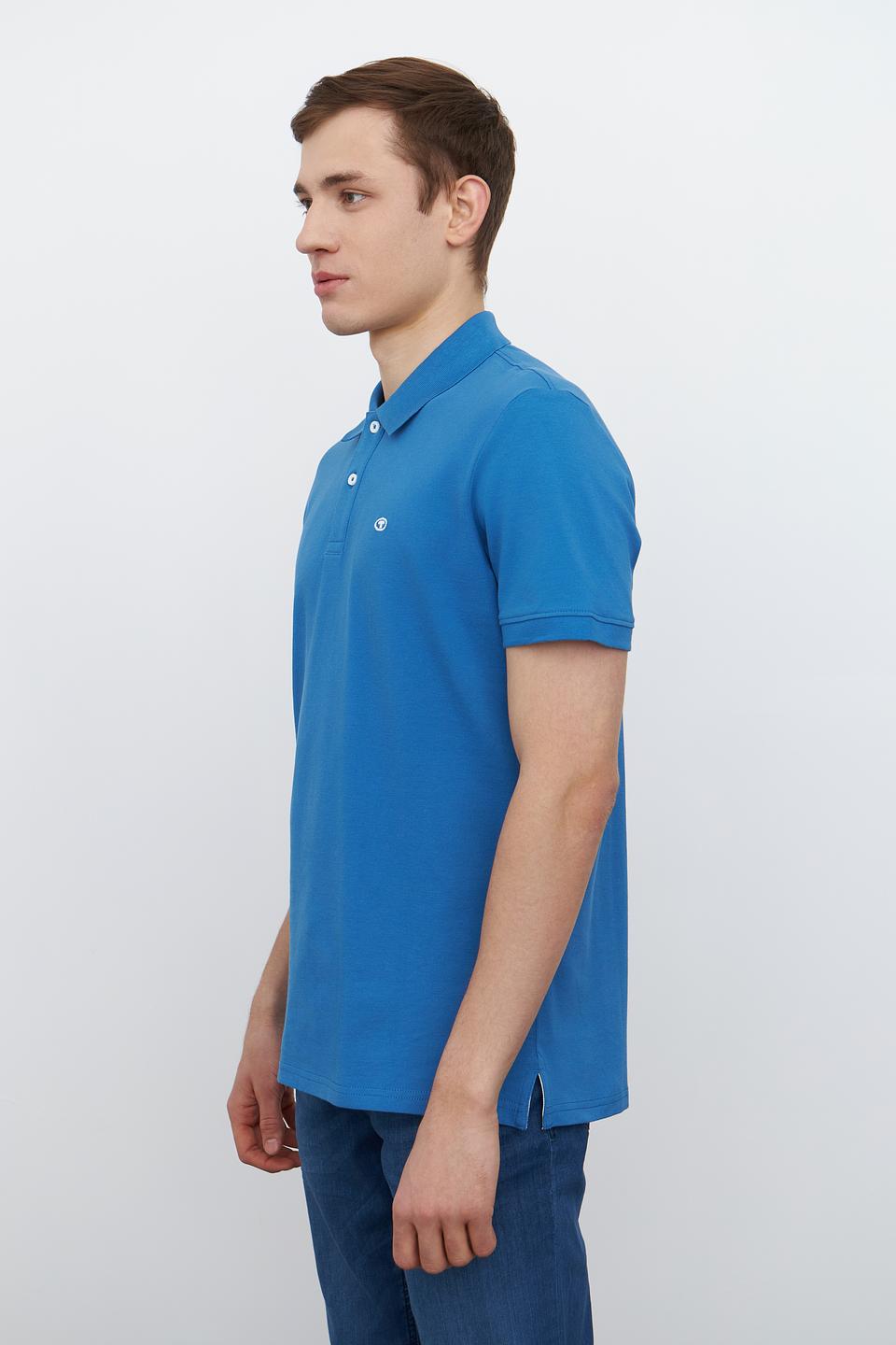 Поло Tom Tailor голубое
