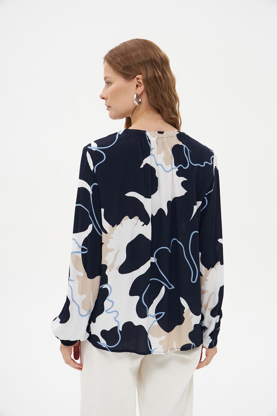 Блуза Tom Tailor с принтом