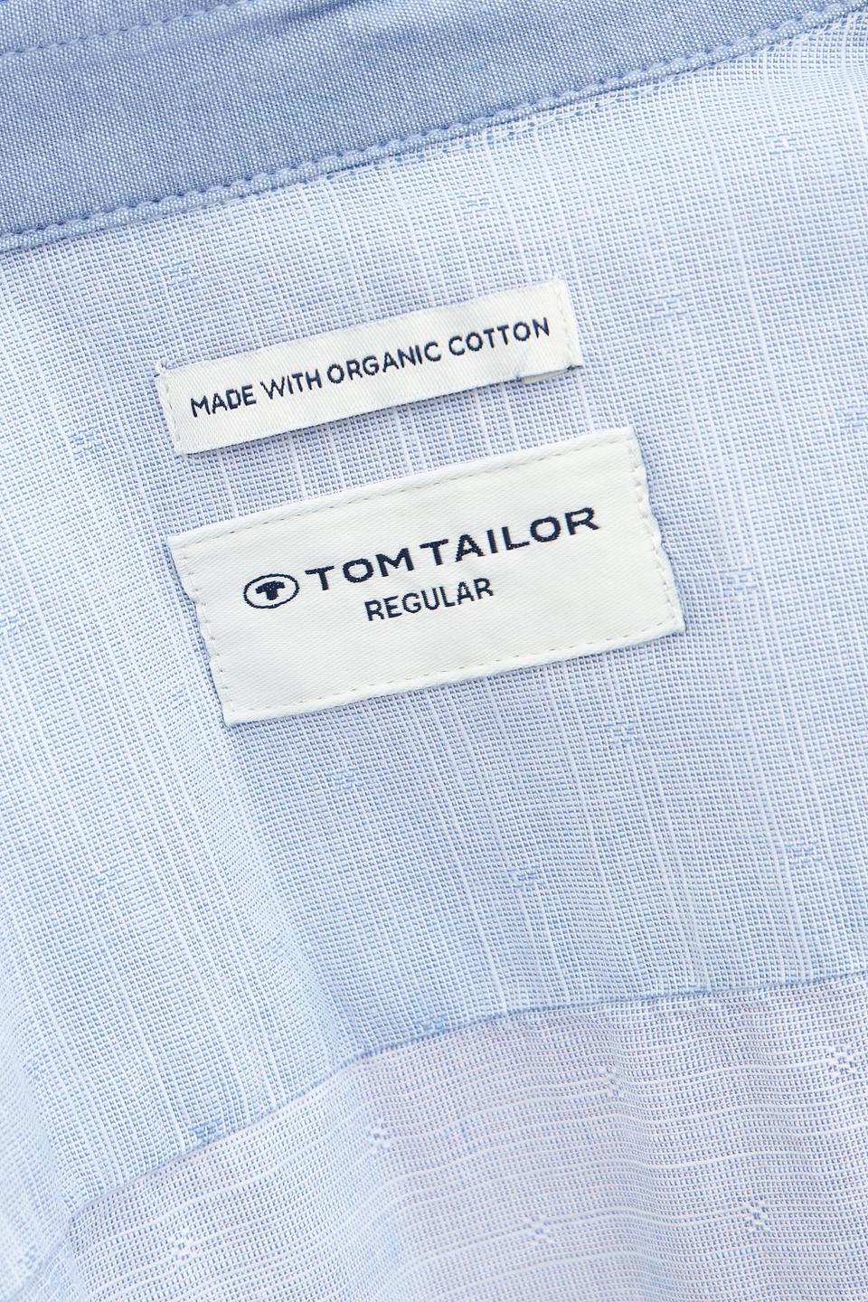 Рубашка дл Tom Tailor голубая