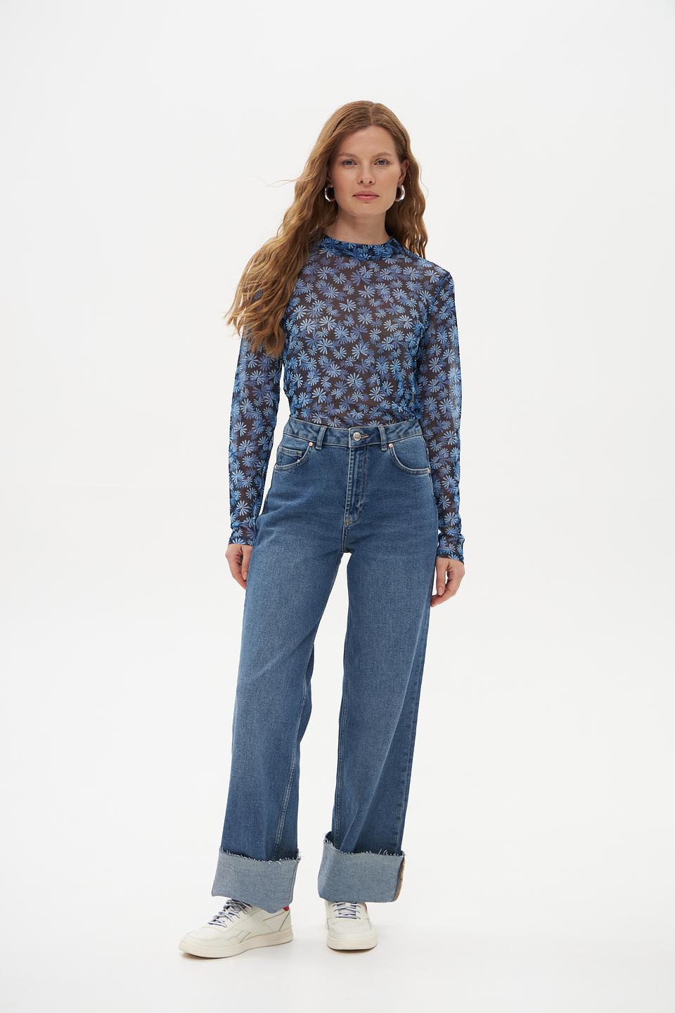 Блузка Tom Tailor denim с цветочным принтом