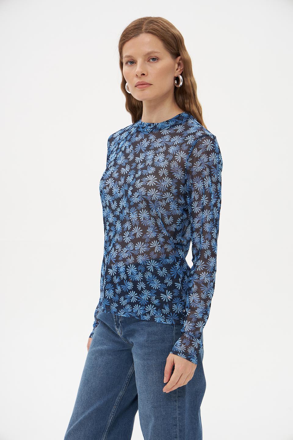 Блузка Tom Tailor denim с цветочным принтом