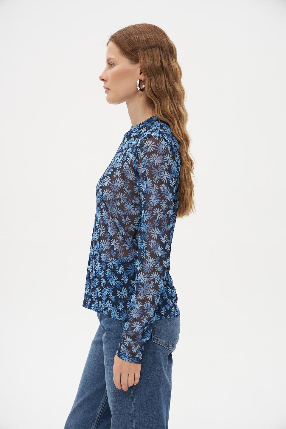 Блузка Tom Tailor denim с цветочным принтом